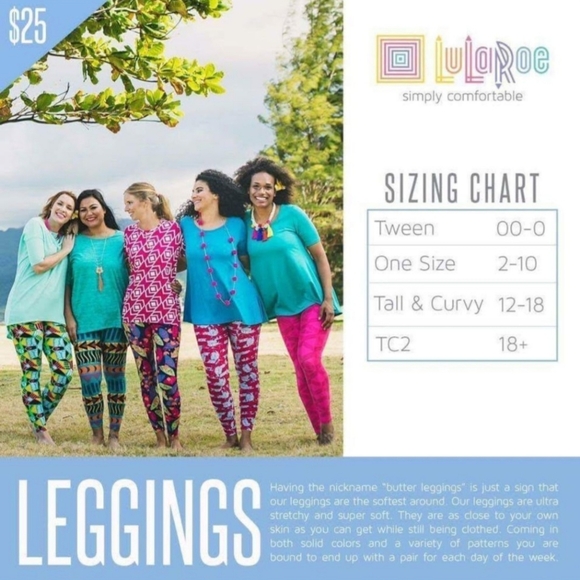 Lularoe Leggings - Picture 3 of 3